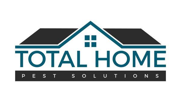 Total Home Pest Solutions logo a top of house with the business name under it.