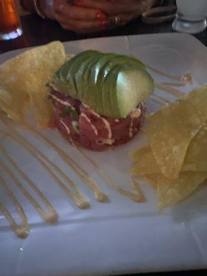 Tuna tartare was phenomenal