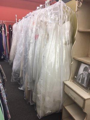 Beautiful  Bridal gowns for your selection!