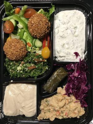 Mezza plate (not falafel plate)