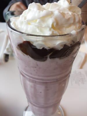 Chocolate covered strawberry shake