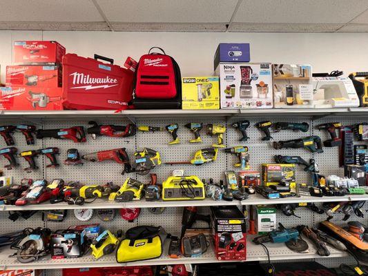 Check out our extensive collection of high-quality power tools and equipment! From Milwaukee to Ryobi, Dixie Pawn has the tools you need for