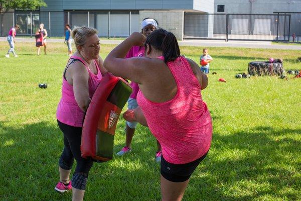 Women's only cardio kickboxing class - Saturday's