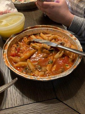 Mushroom Ziti