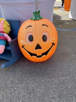 Blow mold pumpkins