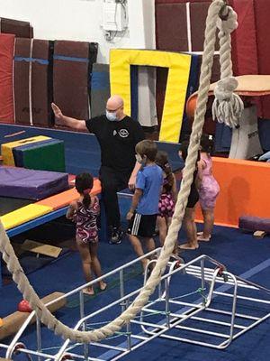 Coach Marc and Liberty Gymnastics