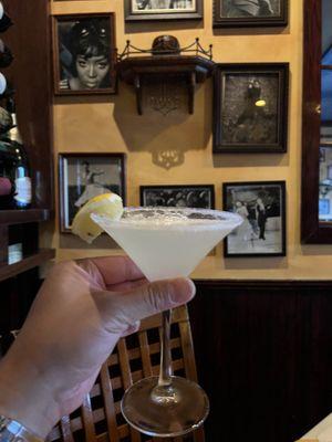 Lemon drop martini