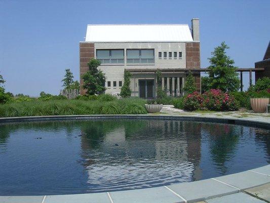 The Prairie Wind by the famous architect Suman Sorg - the pool of dreams ....