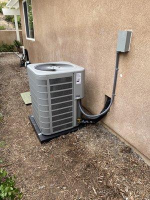 New Ac installation in Temecula Ca! Keep cool with Coastal. We always pull city permit's & Hers testing.