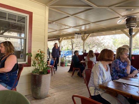 Porch seating