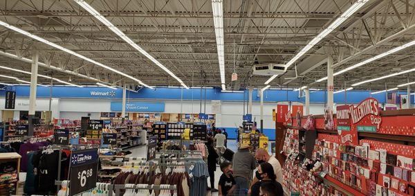 From my spot in line 1/2way down the store, where are your employees/spare on call employees for when the regulars call in? Mismanaged...