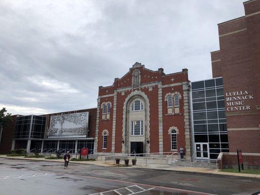 University of the Incarnate Word Concert Hall, part of the Luella Bennack Music Center.