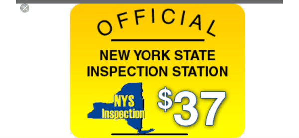 We do NYS inspections While you wait.