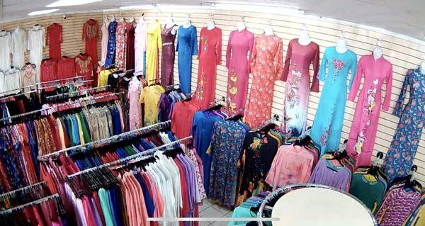 Wide selection of Ao Dai for every occasion.