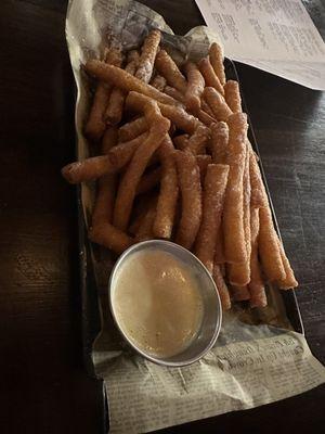 Funnel cake fries.  Must get.