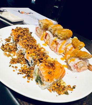 Trash Panda Roll and Paradise Roll