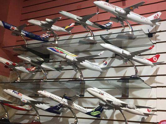 We carry variety of passenger airplane models