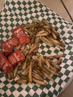 Brown fries