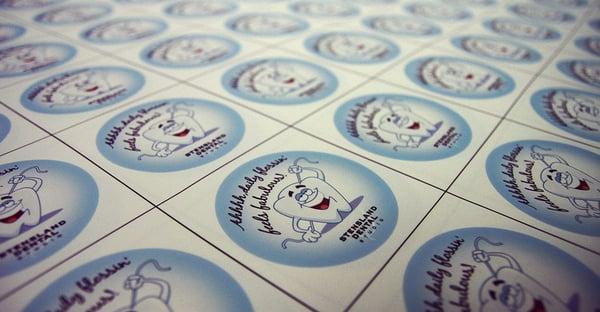 Large Bulk Sticker Order