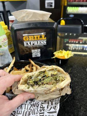 Falafel pita