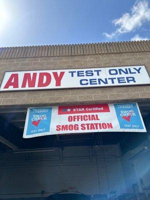 Andy Test Only Center