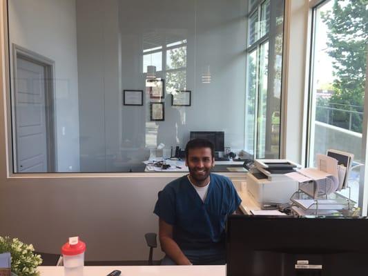 My dentist, Dr. C.