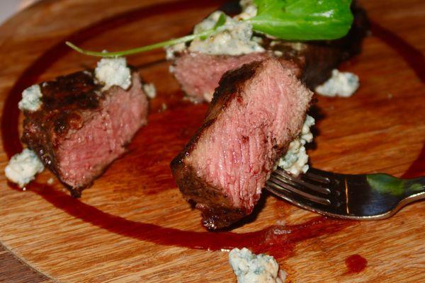 Lord have mercy - the New York Strip was perfection (the best steak I've had in a while). The cut of meat was full of flavor.