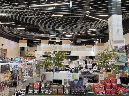 A photo of the interior of the book store!