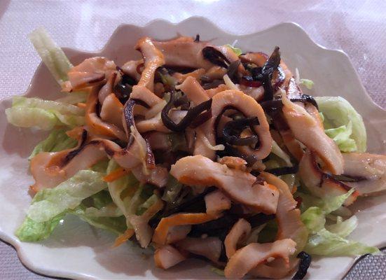 Squid salad