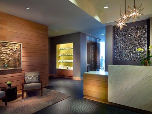 Check in and check out at the relaxing Mokara Spa.