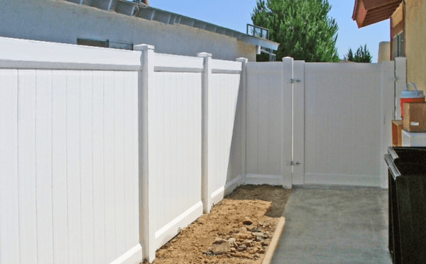 Vinyl fence