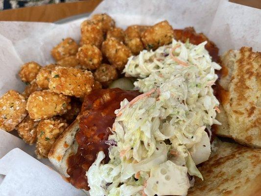 Chicken Fry Po Boy