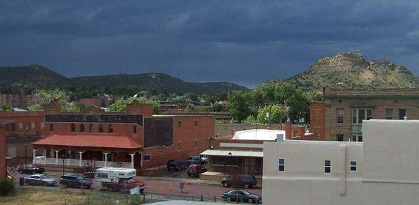 Looking North From Hotel