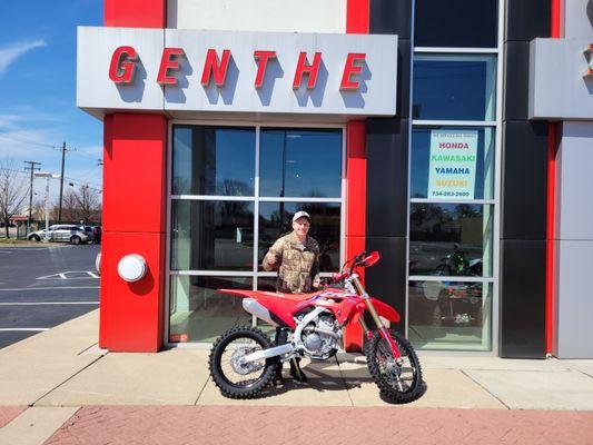 5 Star Customer CRF250RX.