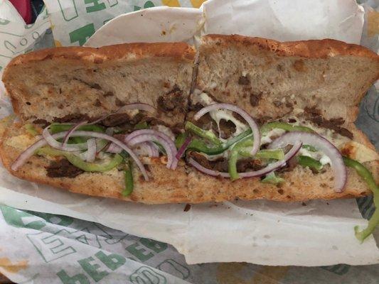 Subway Steak & Cheese Melt