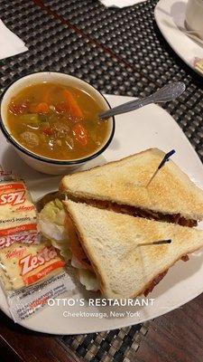 BLT and wedding soup