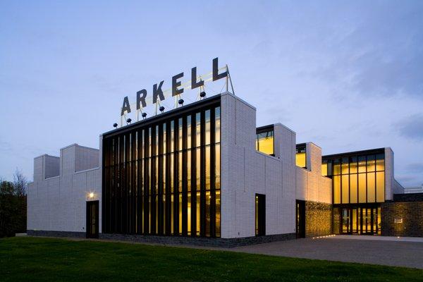 The Arkell Museum in the evening