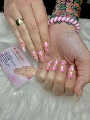 Nail design from Ruby