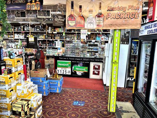 Knotty Pine Package Store