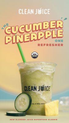 CUCUMBER PINEAPPLE REFRESHER