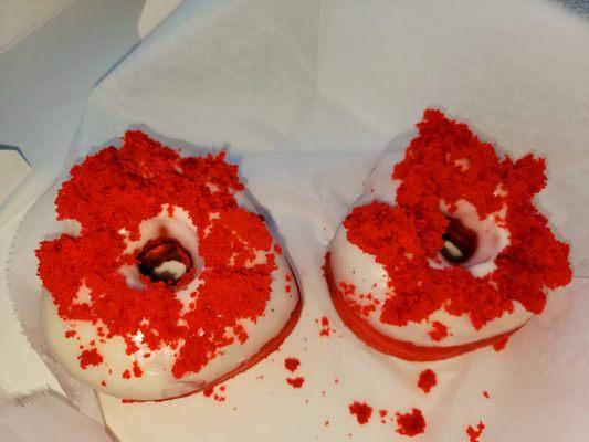 Red Velvet donuts are out of this world!