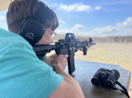 100-Yard Rifle Range