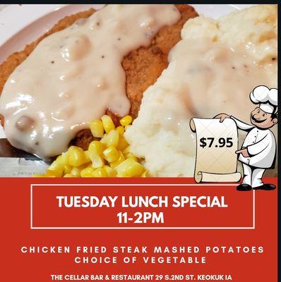 Tuesday Lunch Special