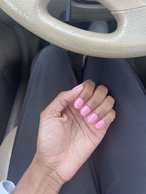 Basic manicure for $20