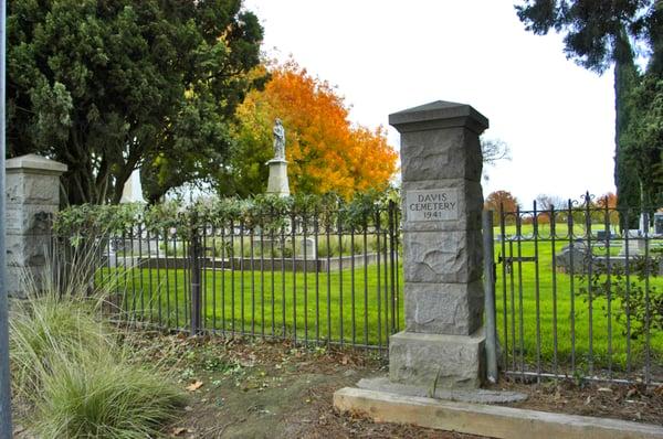 Old Gate (erected 1941) taken in autumn