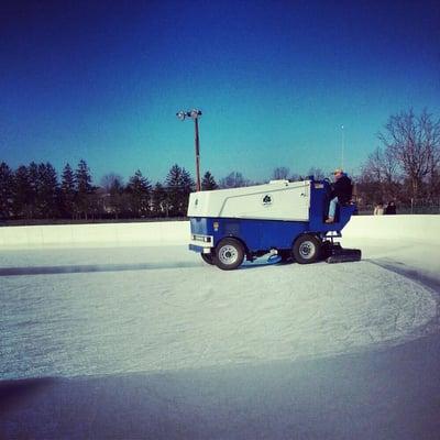 Zamboni break