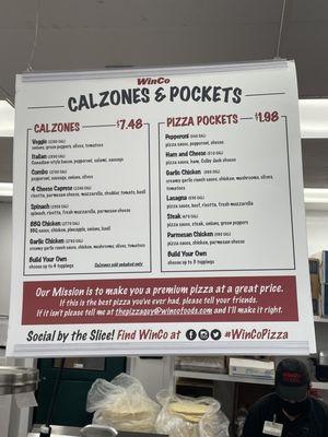 Calzones and Pizza Pockets