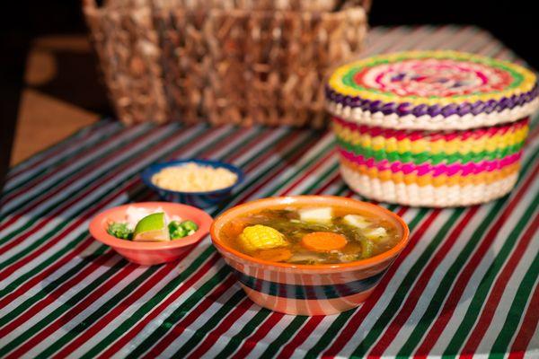 Caldo de res - beef soup