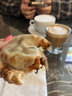 Super Kale Empanada- very deliciously seasoned