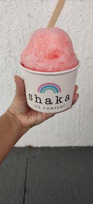 Watermelon shaved ice